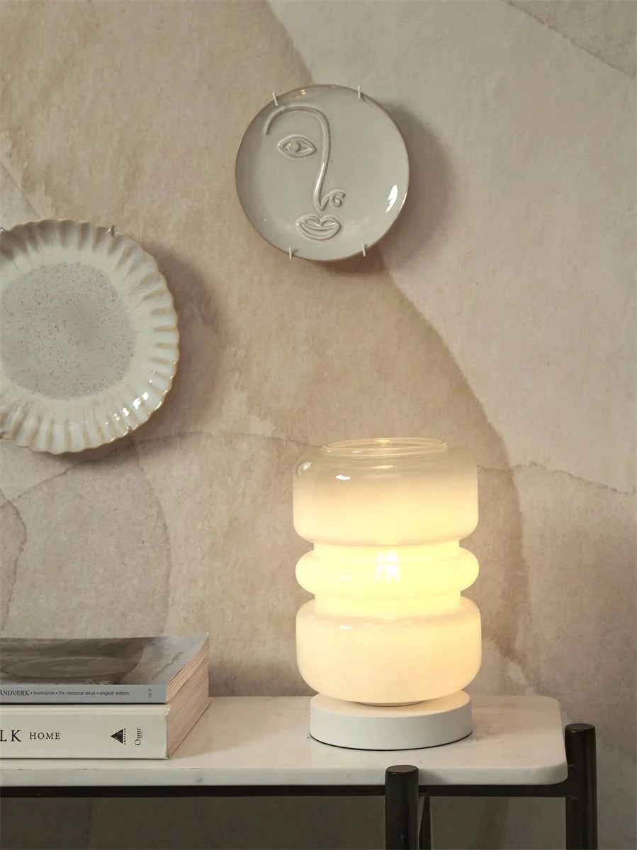 Tafellamp Verona - Wit - 15x15x23cm by it's about RoMi
