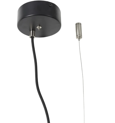 Hanglamp aluminium Marseille Ø48 - zwart by it's about RoMi