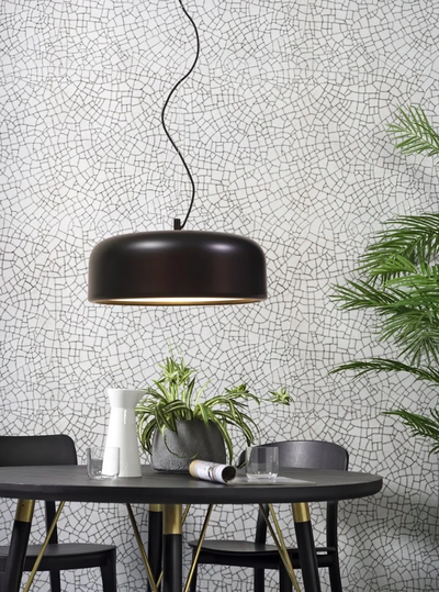 Hanglamp aluminium Marseille Ø48 - zwart by it's about RoMi