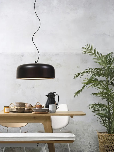 Hanglamp aluminium Marseille Ø48 - zwart by it's about RoMi