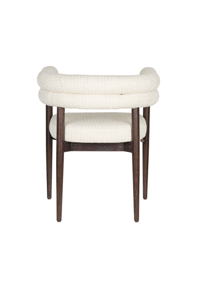 Eetkamerstoel Sela Off White by Dutchbone