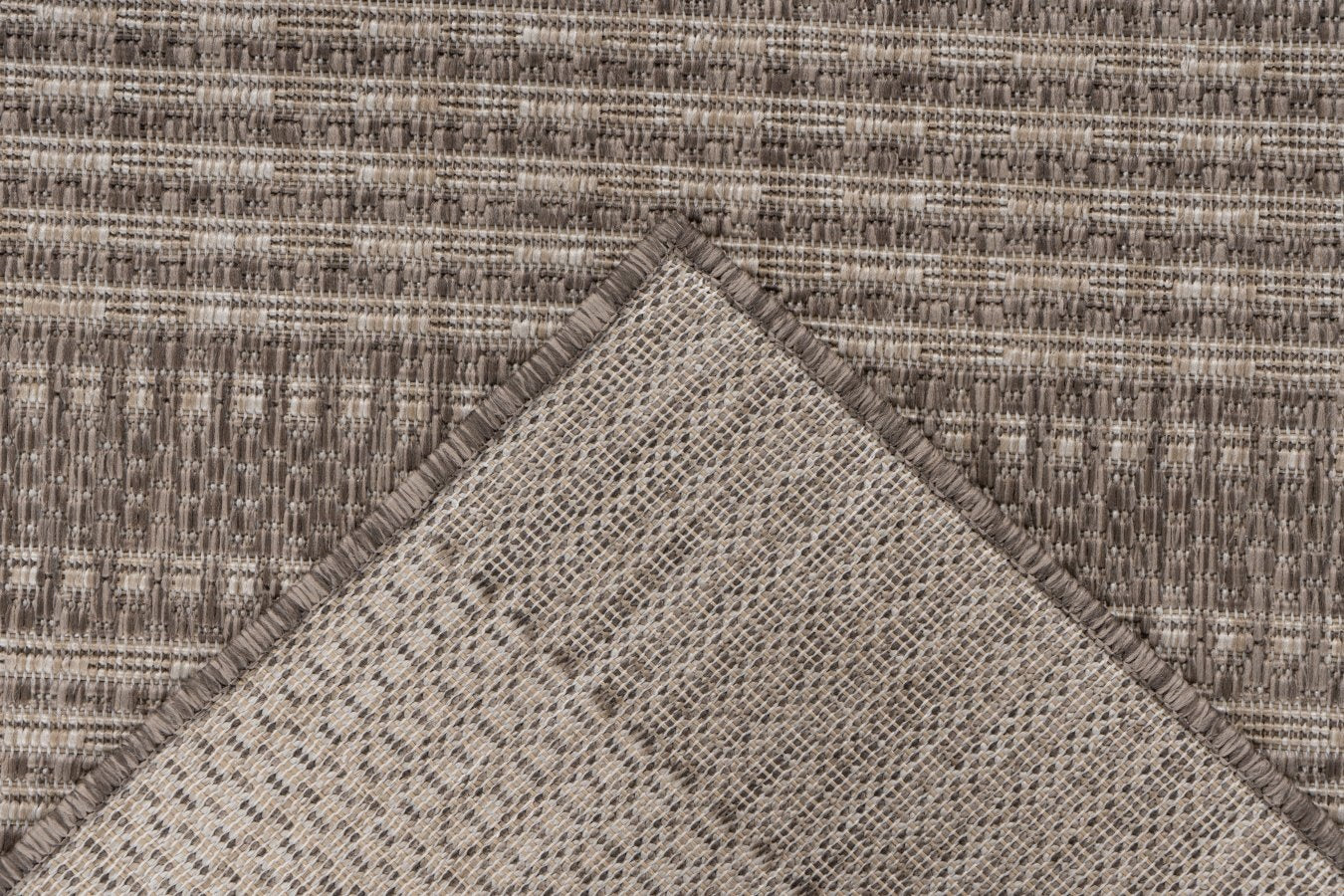 Binnen/buiten Vloerkleed Casa 601 Taupe - 3 maten - depauwwonen