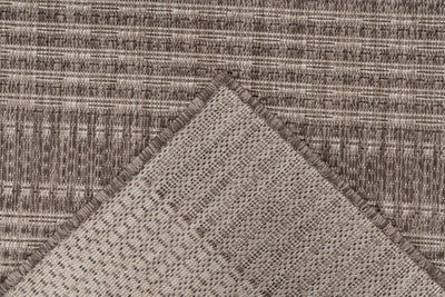 Binnen/buiten Vloerkleed Casa 601 Taupe - 3 maten by Lalee