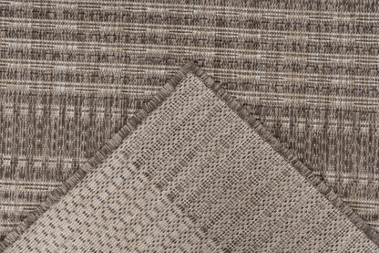 Binnen/buiten Vloerkleed Casa 601 Taupe - 3 maten - depauwwonen