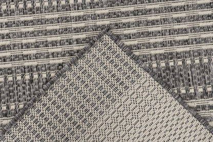 Binnen/buiten Vloerkleed Casa 601 Zilver - 3 maten - depauwwonen