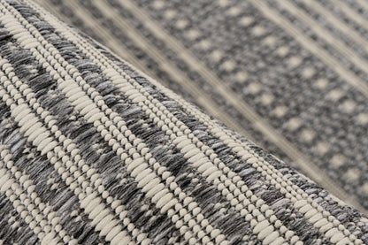 Binnen/buiten Vloerkleed Casa 601 Zilver - 3 maten - depauwwonen