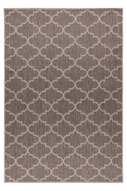 Binnen/buiten Vloerkleed Casa 604 Taupe - 3 maten - depauwwonen