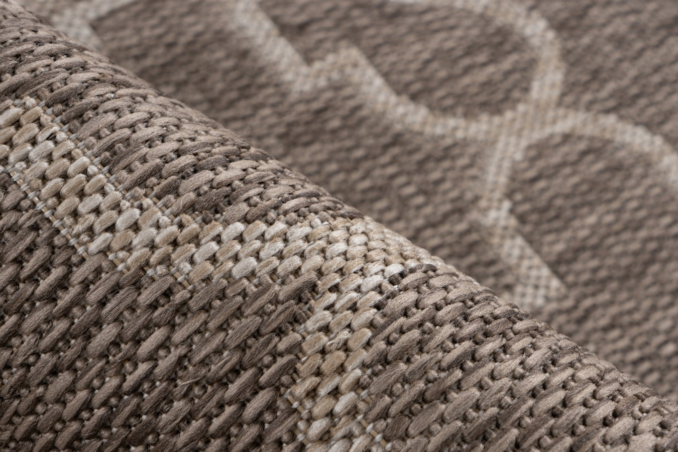 Binnen/buiten Vloerkleed Casa 604 Taupe - 3 maten - depauwwonen