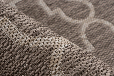 Binnen/buiten Vloerkleed Casa 604 Taupe - 3 maten by Lalee