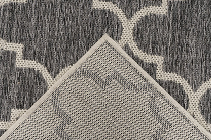 Binnen/buiten Vloerkleed Casa 604 Zilver - 3 maten - depauwwonen