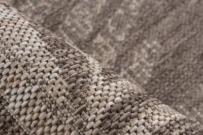 Binnen/buiten Vloerkleed Casa 607 Taupe - 3 maten by Lalee