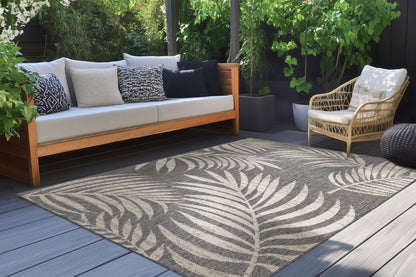 Binnen/buiten Vloerkleed Casa 607 Zilver - 3 maten - depauwwonen