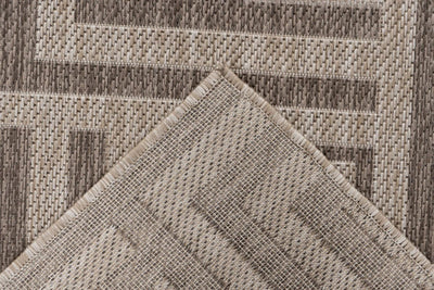 Binnen/buiten Vloerkleed Casa 608 Taupe - 3 maten by Lalee