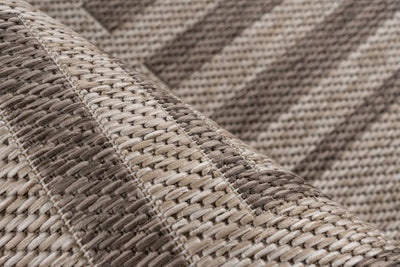 Binnen/buiten Vloerkleed Casa 608 Taupe - 3 maten by Lalee