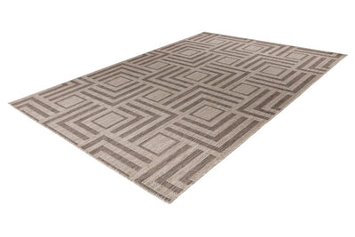 Binnen/buiten Vloerkleed Casa 608 Taupe - 3 maten by Lalee