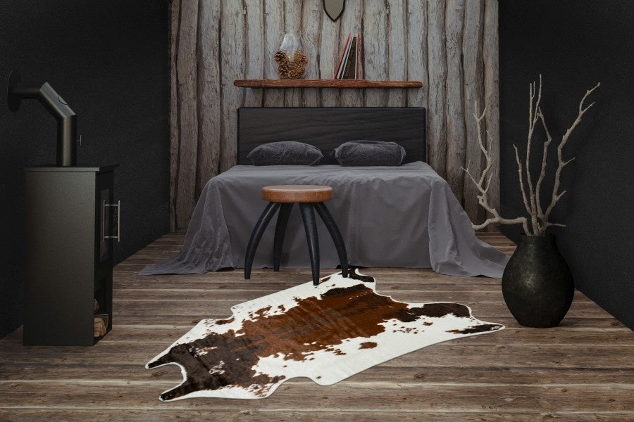 Vloerkleed Rodeo Koe Bruin - depauwwonen