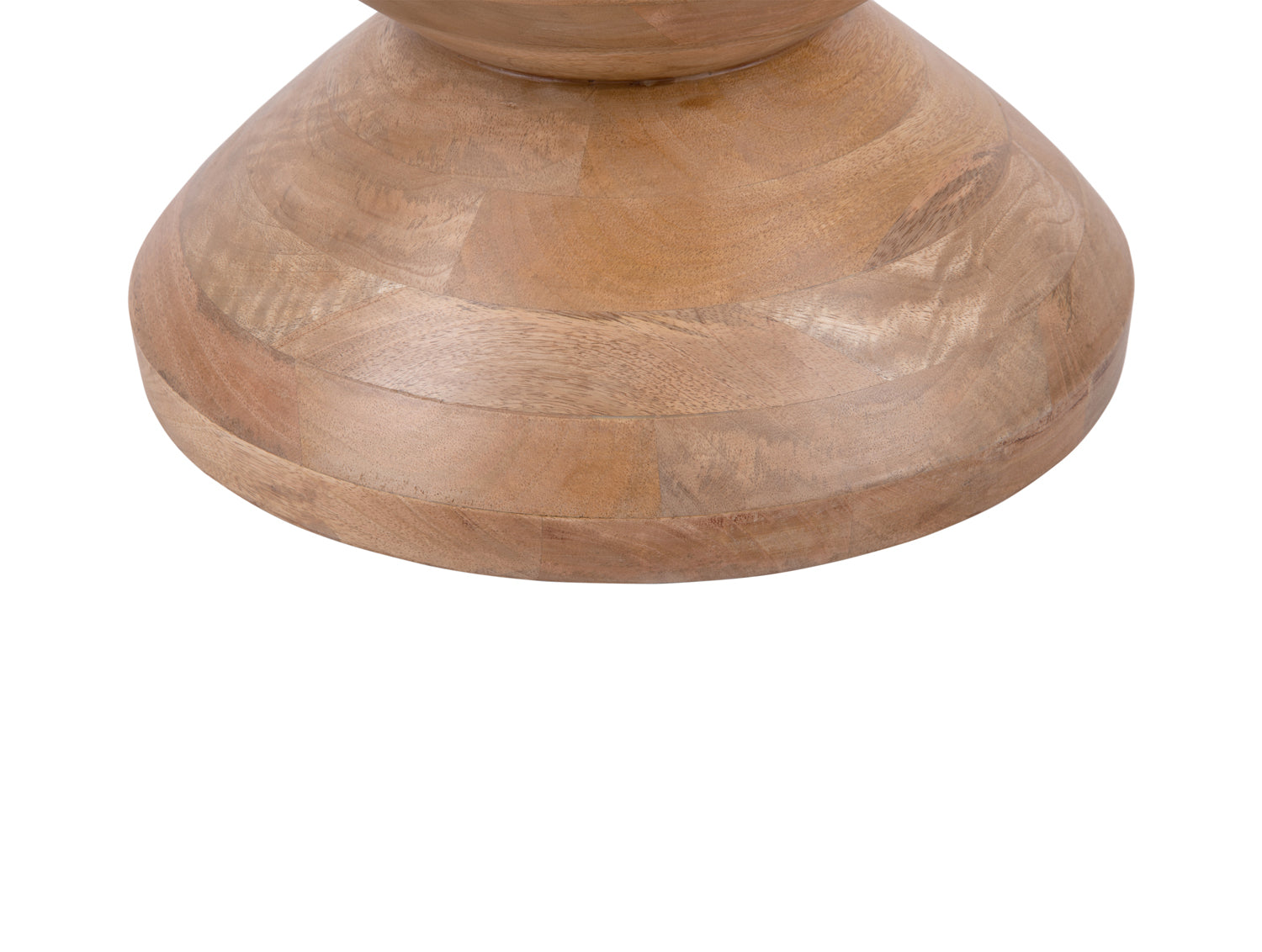 Bijzettafel Totem - Naturel - 35x35x46cm - depauwwonen