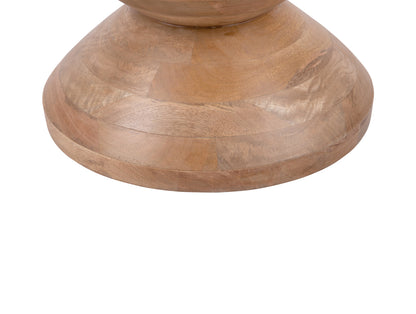 Bijzettafel Totem - Naturel - 35x35x46cm - depauwwonen