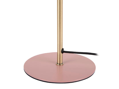 Tafellamp Bonnet - Metaal Roze - 20x20x39cm - depauwwonen