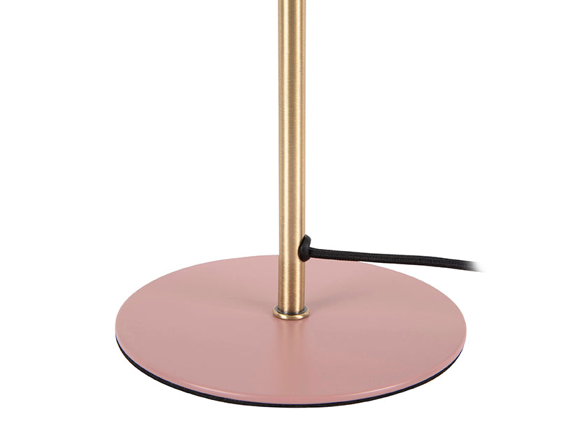 Tafellamp Bonnet - Metaal Roze - 20x20x39cm - depauwwonen