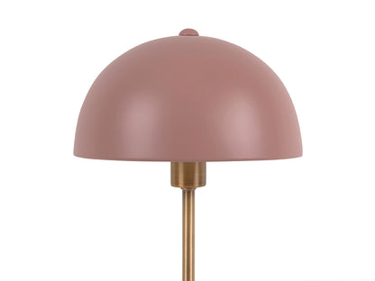 Tafellamp Bonnet - Metaal Roze - 20x20x39cm - depauwwonen