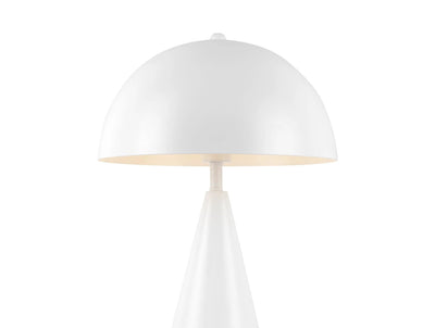 Tafellamp Sublime - Wit - Ø25cm by Leitmotiv