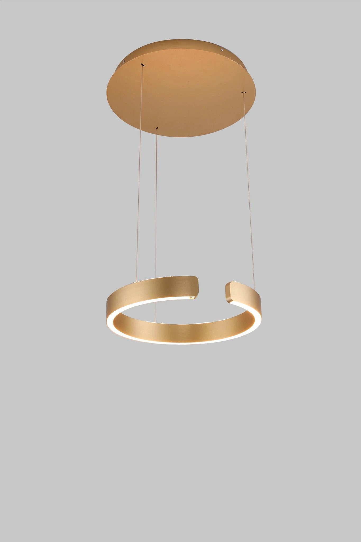 Hanglamp Verve Champagne Goud - in 3 afmetingen by LightDesign