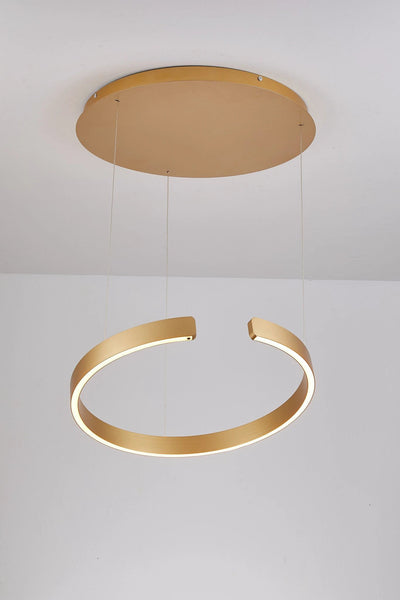 Hanglamp Verve Champagne Goud - in 3 afmetingen by LightDesign