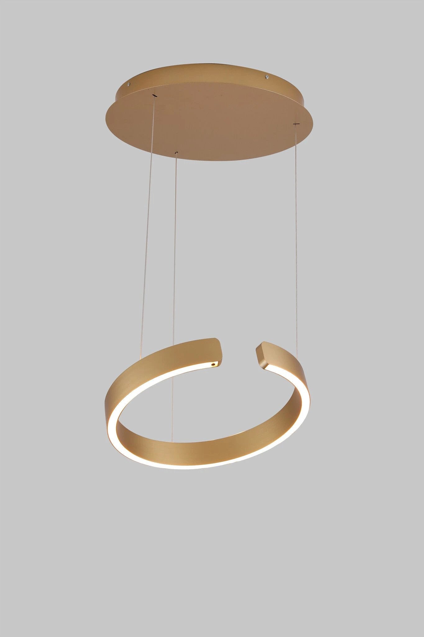 Hanglamp Verve Champagne Goud - in 3 afmetingen by LightDesign