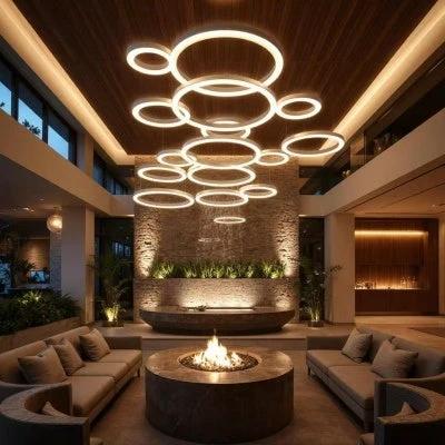 Hanglamp Verve Champagne Goud - in 3 afmetingen by LightDesign