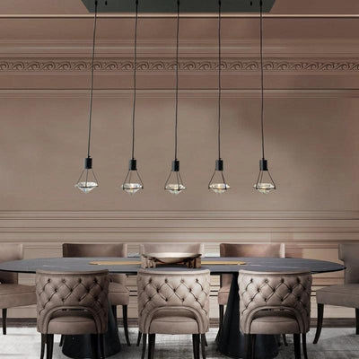 Hanglamp Diamonds 5 lichts by LightDesign