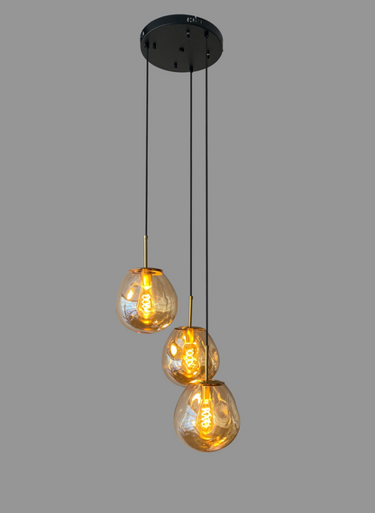 Hanglamp Drogon 3L getrapt in 3 kleuren - depauwwonen