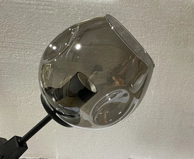 Hanglamp Graham 3L Zwart Frame - 3 glas keuzes - ledlampen inclusief by LightDesign