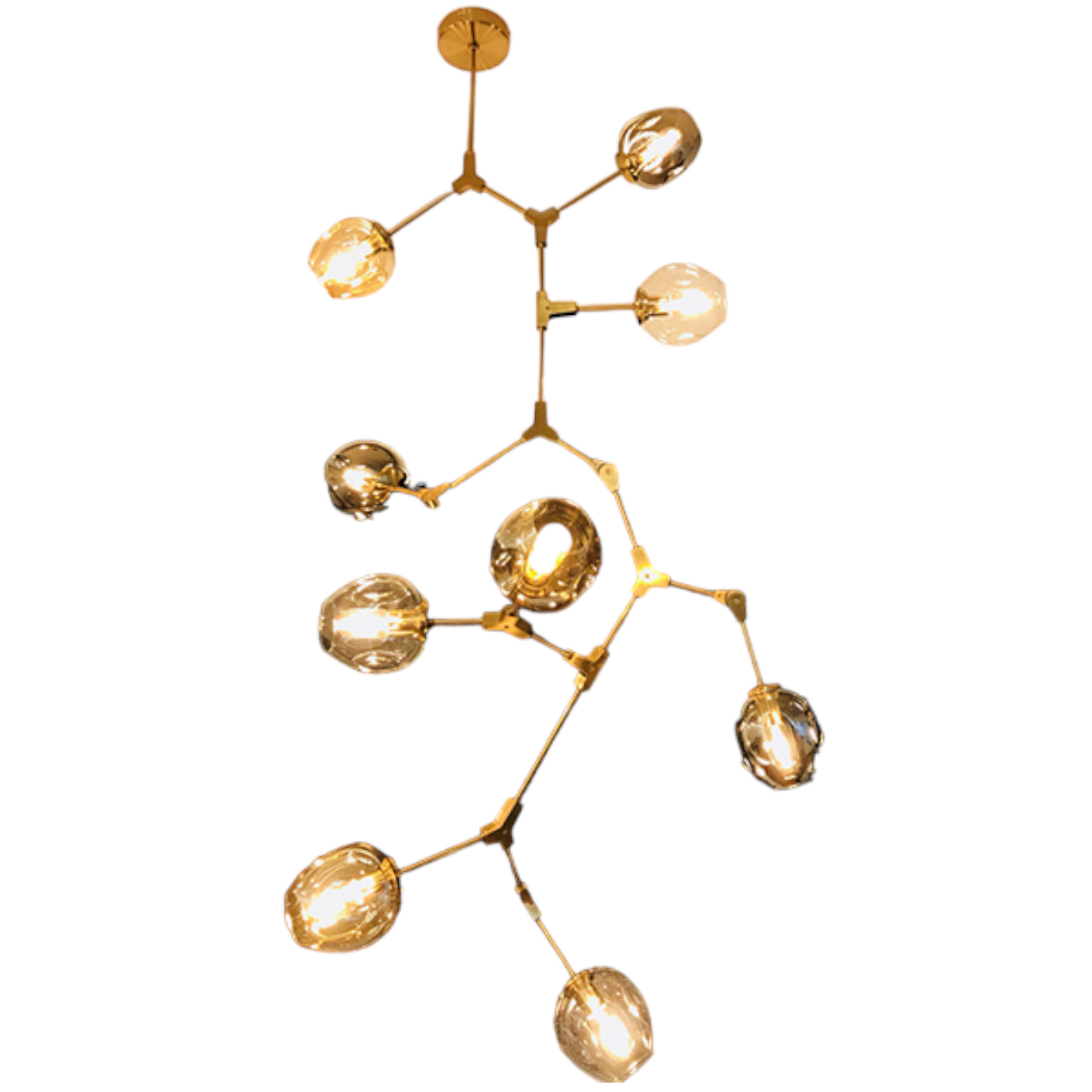 Hanglamp Jonah 9L Zwart Frame - depauwwonen