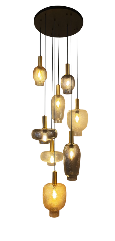 Hanglamp Storm Getrapt - 8L by LightDesign