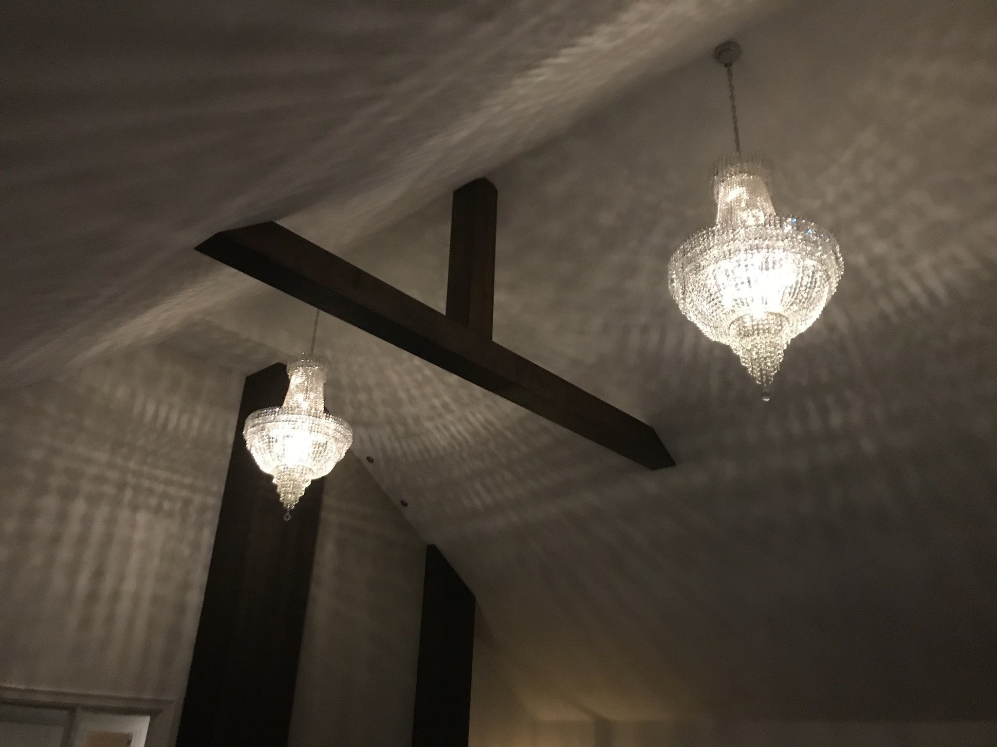 Kroonluchter Catharina chroom in meerdere maten - depauwwonen