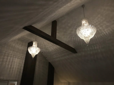 Kroonluchter Catharina chroom in meerdere maten by LightDesign