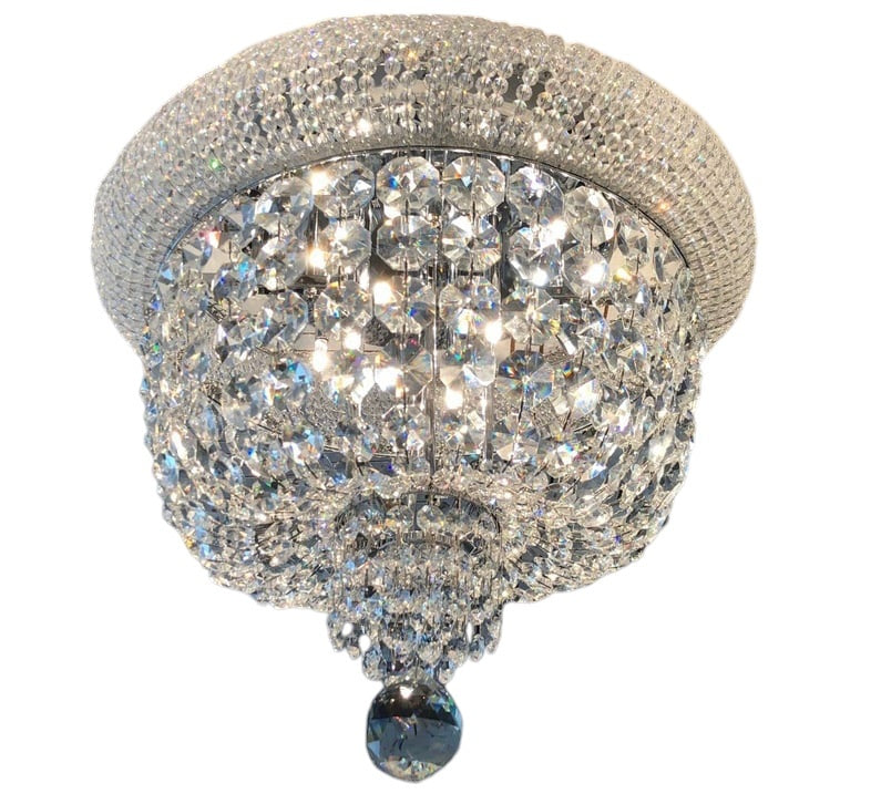 Kroonluchter Plafonnière Margaretha  - Chrome - depauwwonen