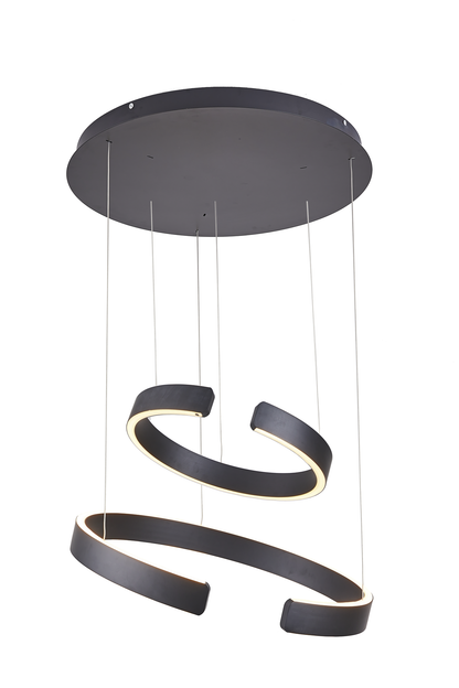 Hanglamp Verve Zwart 2L - 2 maten - depauwwonen