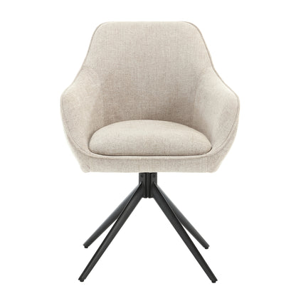 Draai-eetkamerstoel Thomas Toffee (set van 2) - depauwwonen