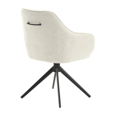 Draai-eetkamerstoel Thomas Zand (set van 2) by Livingfurn