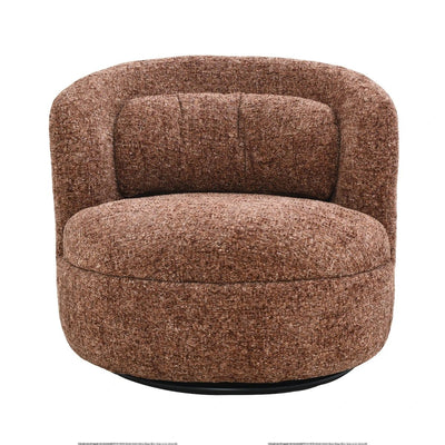 Draaifauteuil Britt Bordeaux by Livingfurn