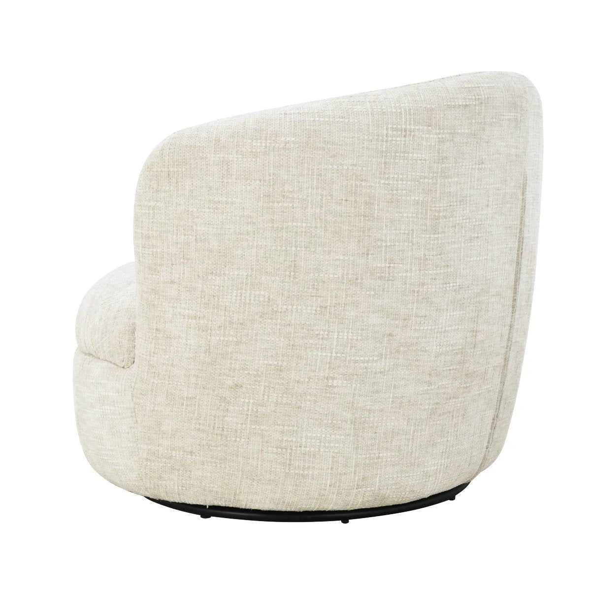Draaifauteuil Britt Cream by Livingfurn