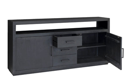 Dressoir Jaxx Zwart 180cm by Livingfurn