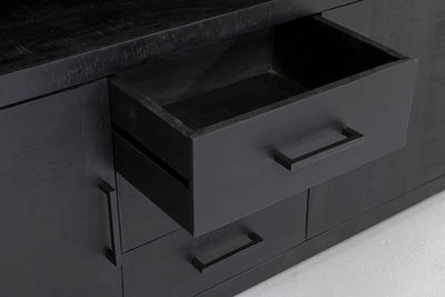 Dressoir Jaxx Zwart 180cm by Livingfurn