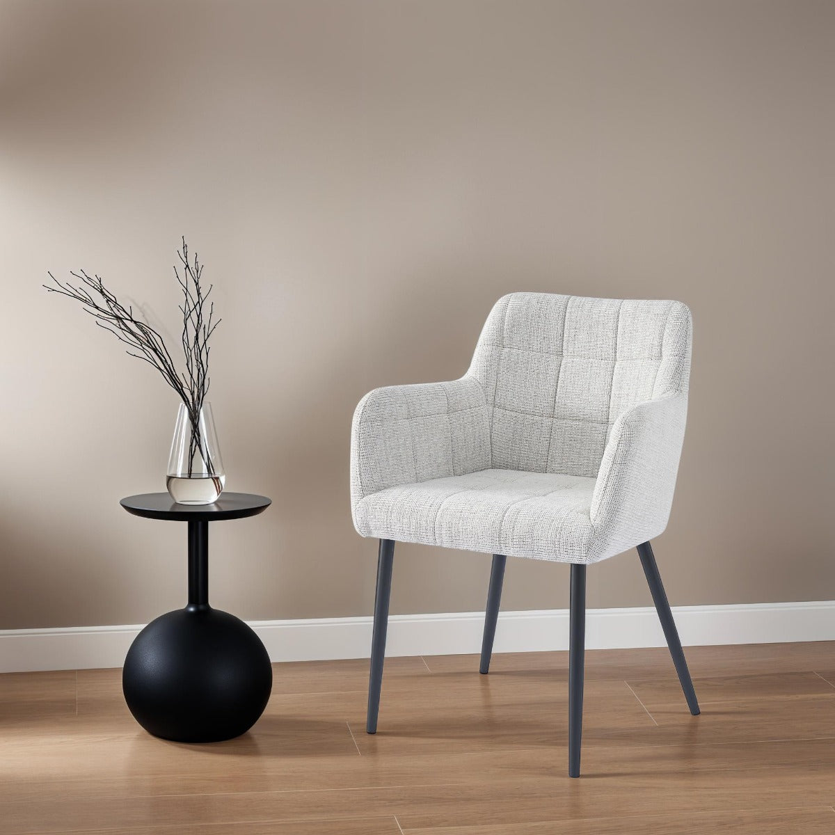 Eetkamerstoel Bronco Greige (set van 2) - depauwwonen