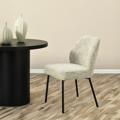 Eetkamerstoel Tess Cream (set van 2) by Livingfurn