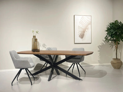 Eettafel Jesper Deens Ovaal 180cm by Livingfurn