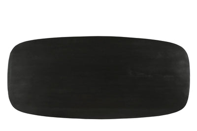 Eettafel Jesper Deens Ovaal Zwart 210cm by Livingfurn