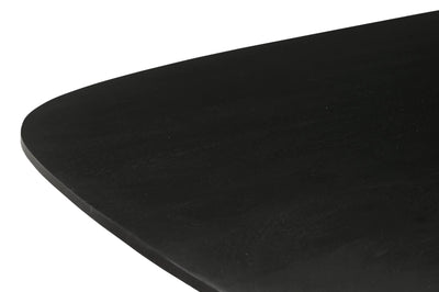 Eettafel Jesper Deens Ovaal Zwart 230cm by Livingfurn